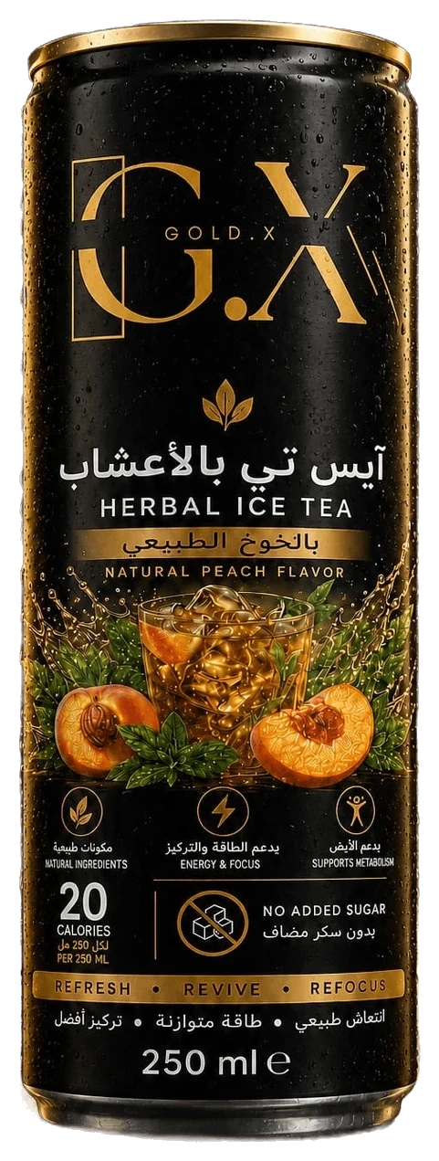 RED AND BLUE Herbal Ice Tea, 250ml pack